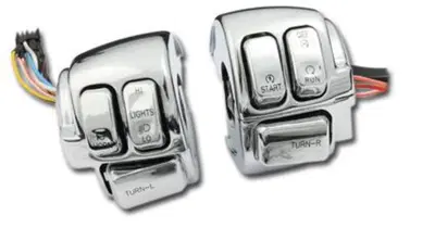 Interruttori cromati con scatole cromate per Sport 