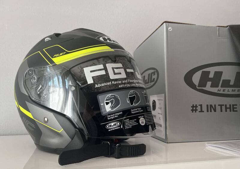 Vendo Vendo casco Hjc FG-Jet Komina come nuvo. Hjc Helmets a Lendinara  (codice 9352587) 