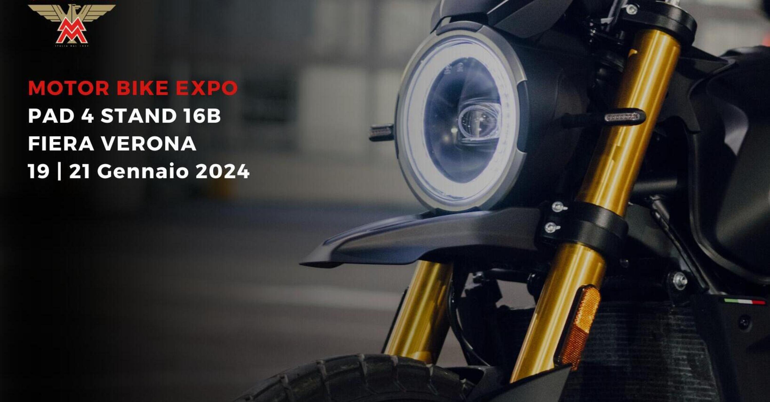 Moto Morini al Motor Bike Expo 2024