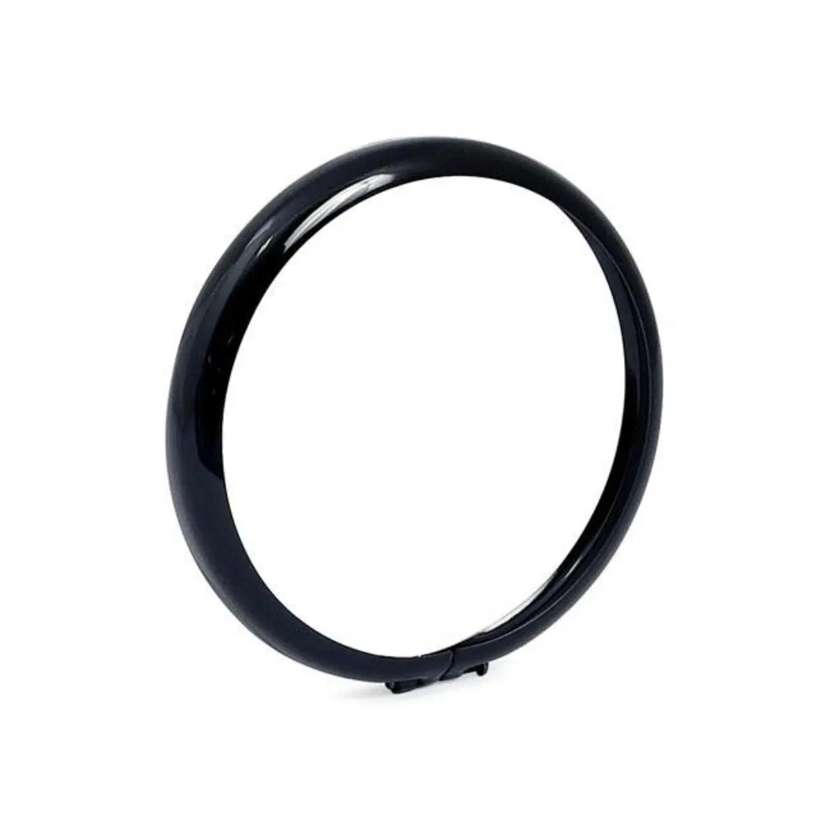 Ghiera per faro da 5-3/4” nera lucida per Dyna Mot 