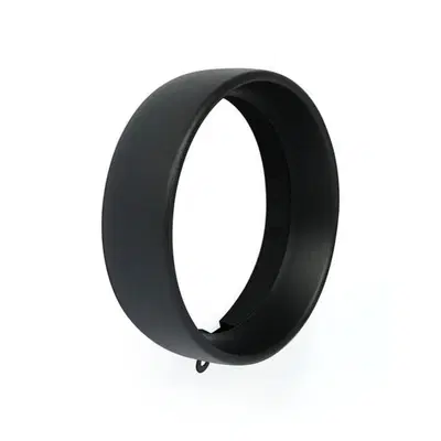 Ghiera per faro da 5-3/4&rdquo; Recessed nera opaca per 