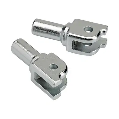 Adattatori cromati per pedaline guidatore Biltwell