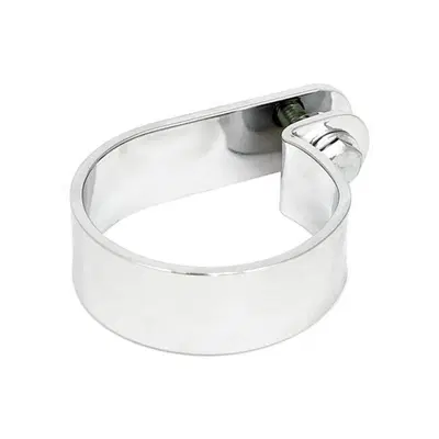 Fascetta cromata da 2,5" (63 mm) Paughco