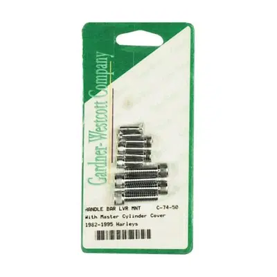 Kit viti comandi manubrio cromate brugola per FX,F 