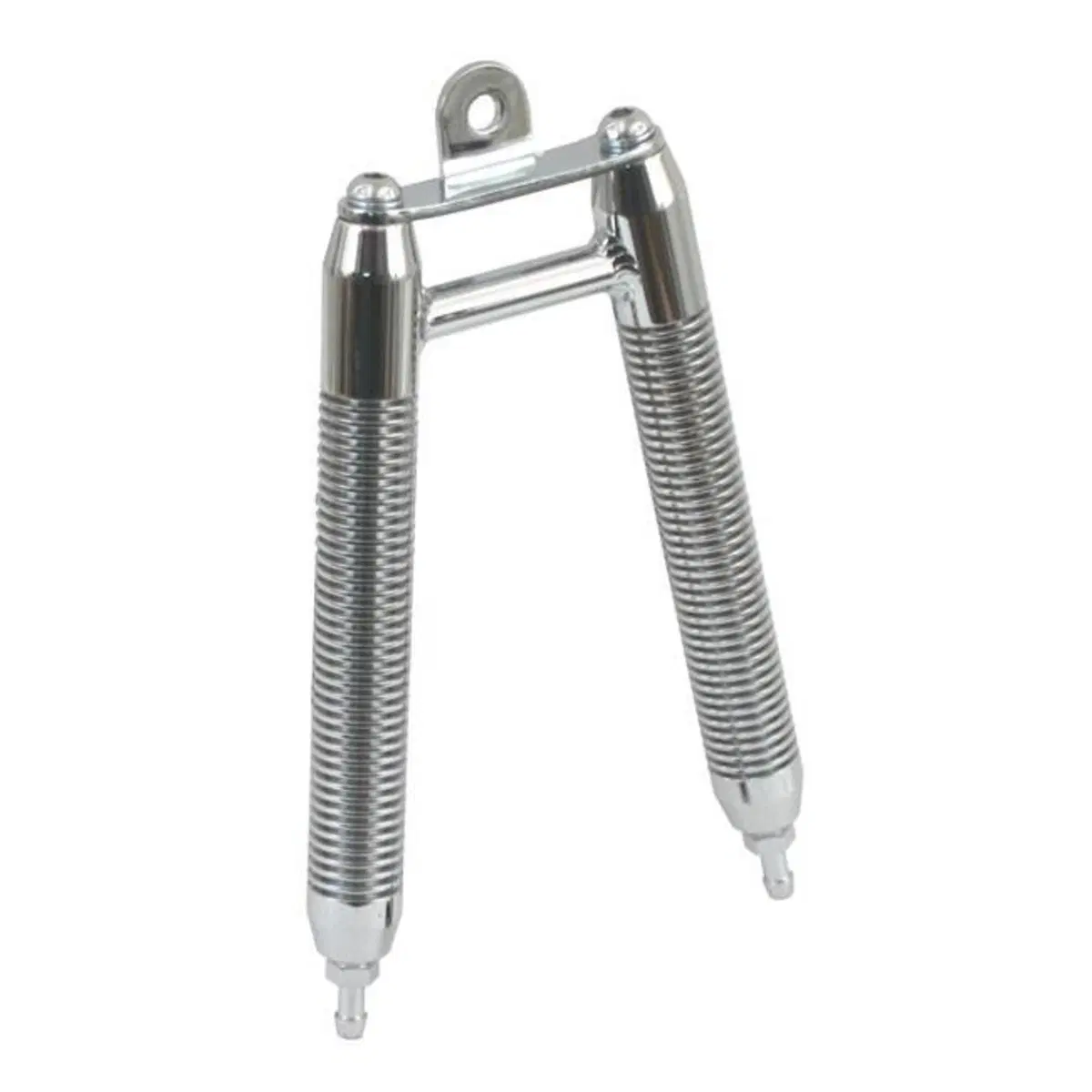 Radiatore olio V-shape cromato per telai con tubi 