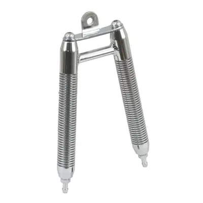 Radiatore olio V-shape cromato per telai con tubi 