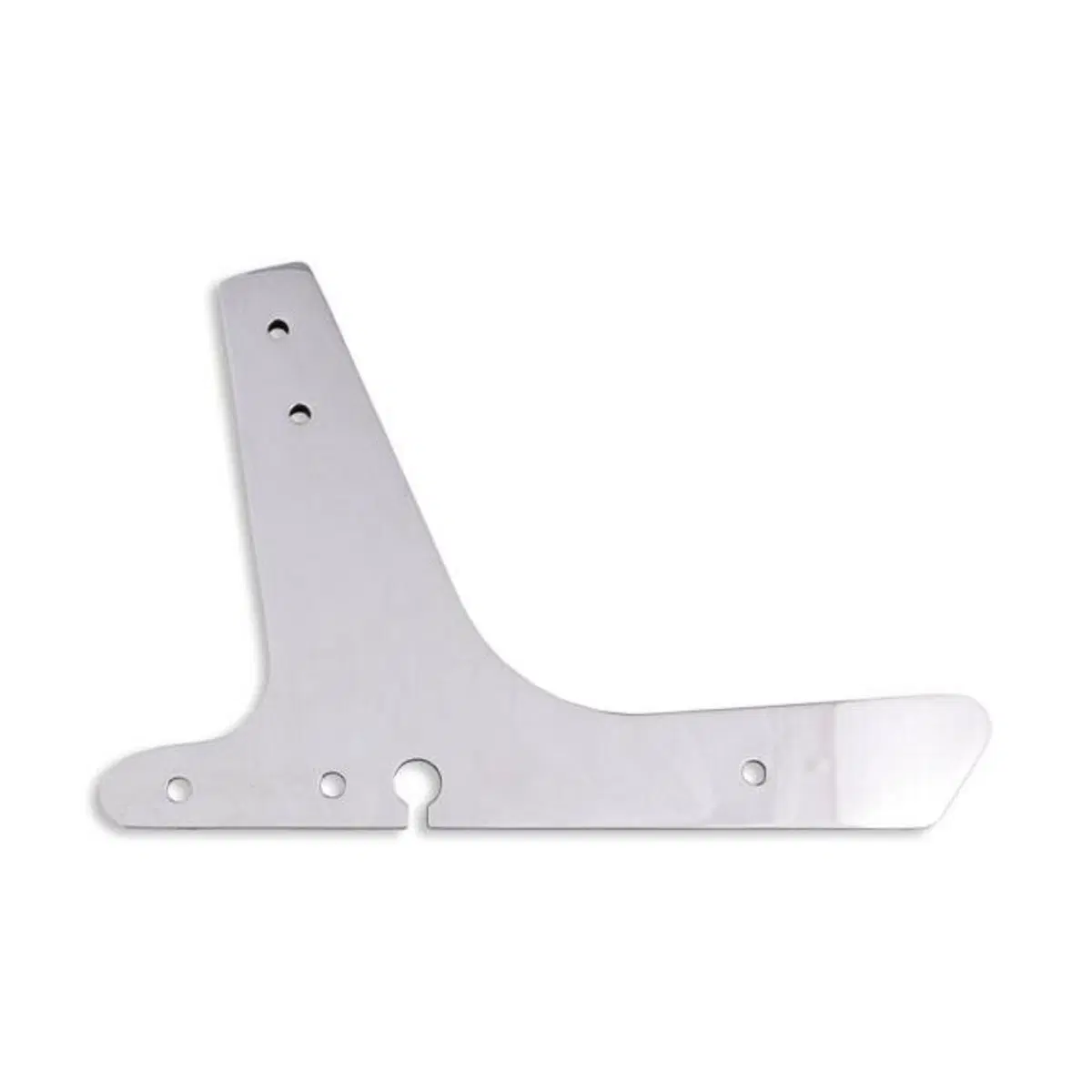 Piastre cromate per schienalino Sissy Bar fisso pe 