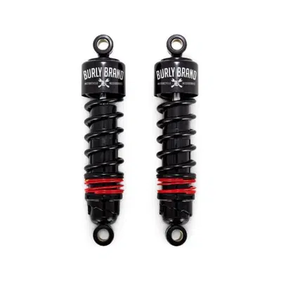 Ammortizzatori 11,5" neri Burly Slammer Plus per T 