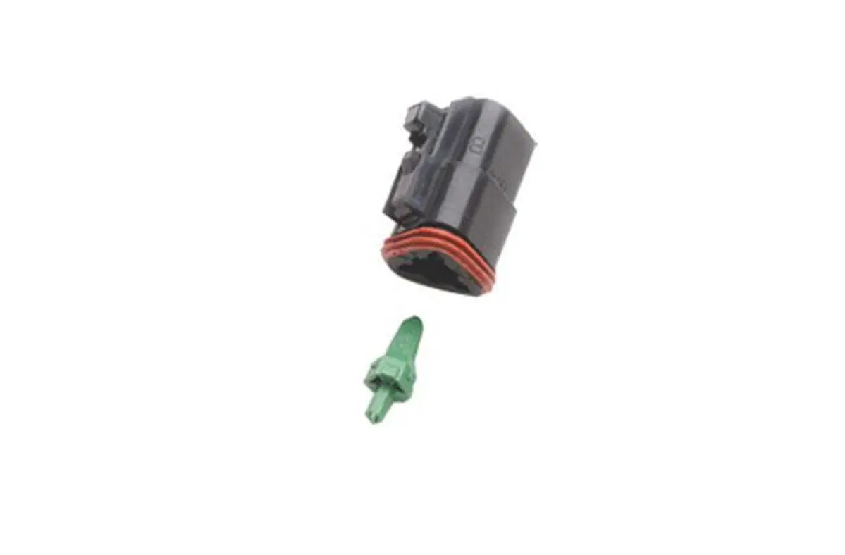 Spinotto maschio a 3 fili - nero - DT Series Custo 