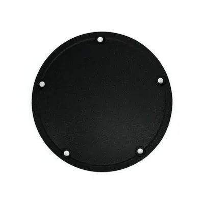 Coperchio frizione derby cover bombato nero grinza 