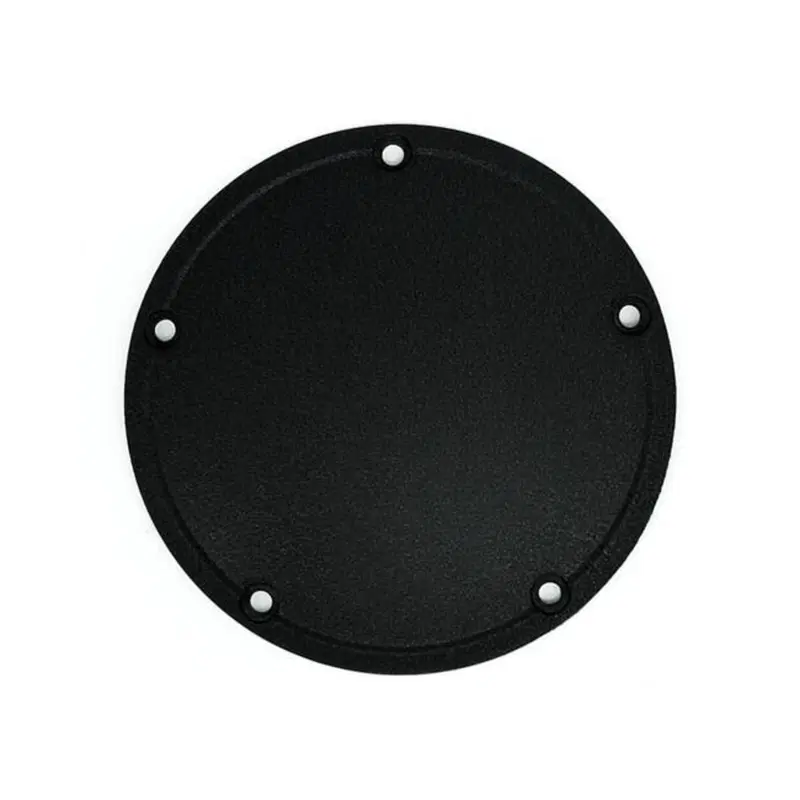 Coperchio frizione derby cover bombato nero grinza 