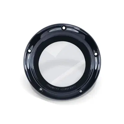 Coperchio frizione derby cover Barnett nero con fi