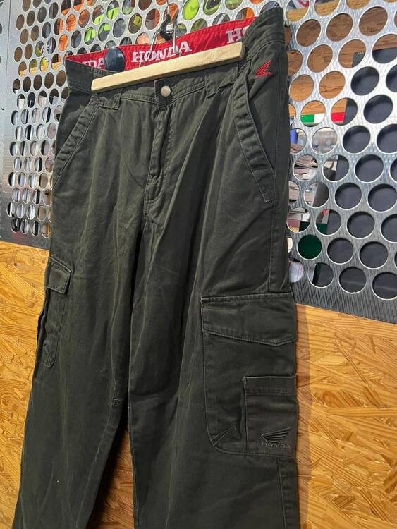 Pantalone CARGO HONDA LIFESTYLE by SUOMY verde (3)