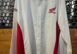 Camicia HONDA bianco/rosso