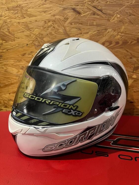 Casco integrale SCORPION EXO 410 AIR GLIDE bianco/ Scorpion Helmets