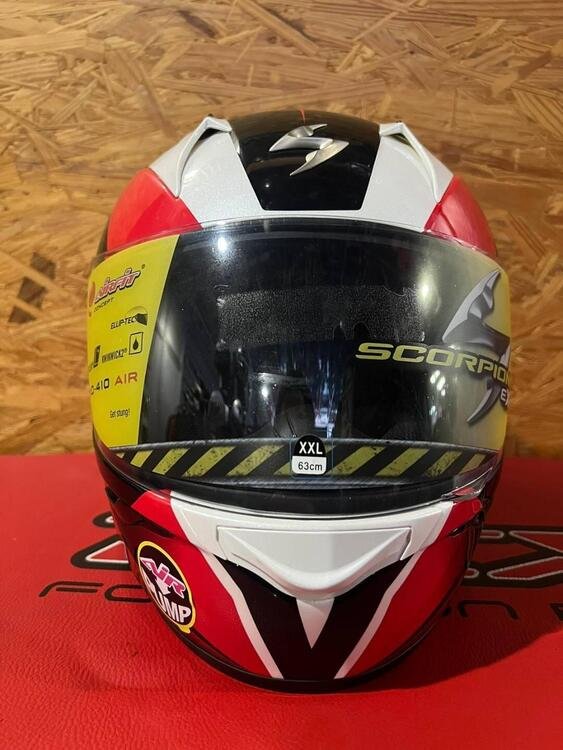 Casco integrale SCORPION EXO 410 AIR SLICER rosso/ Scorpion Helmets (2)