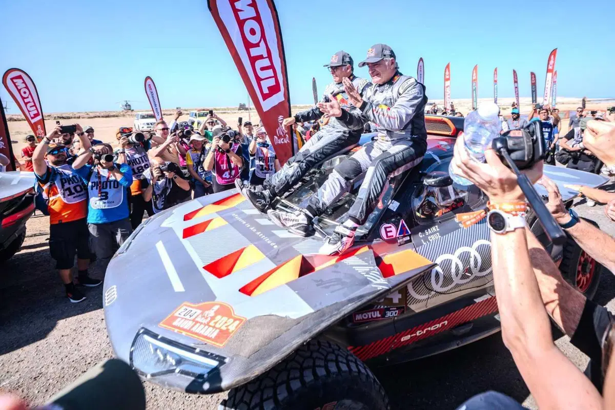 Dakar 24. Finale. Carlos Sainz, il Padrone del Destino. Oltre Audi [GALLERY e VIDEO] (30)