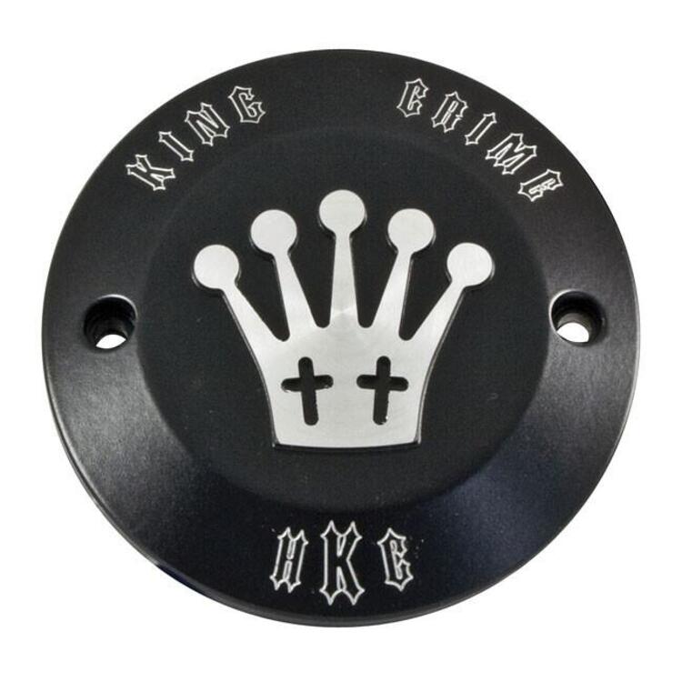 Point Cover HKC King Crime nero per Sportster dal 