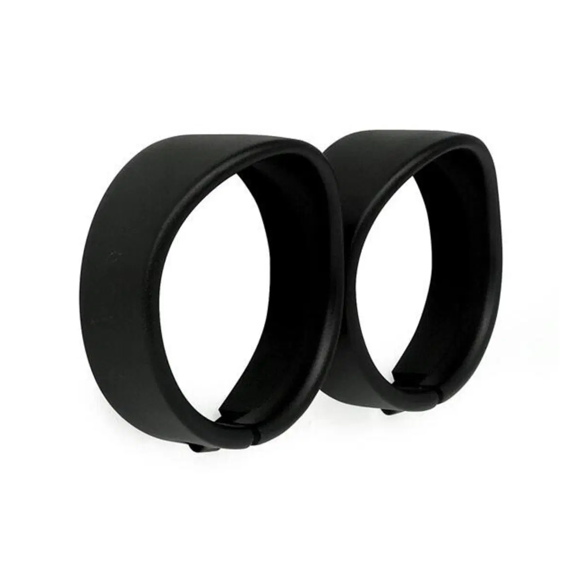 Ghiere per fari supplementari da 4,5” Visored nere 