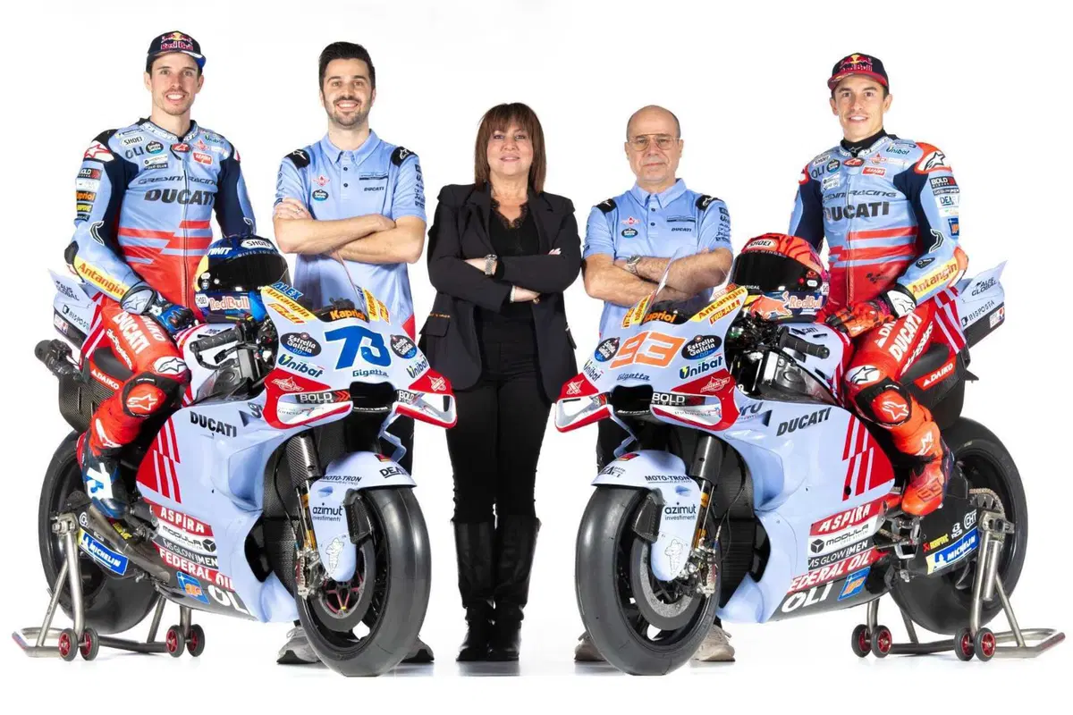 Le prime parole di Marc Marquez alla presentazione di Gresini ma (sorpresa!) la livrea della sua Ducati ha poche novità [VIDEO e GALLERY] (17)