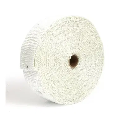 Benda paracalore bianca per scarichi larga 5 cm lu 
