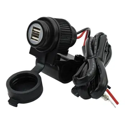 Spina USB doppia per manubrio da 7/8" (22 mm) a 1" 