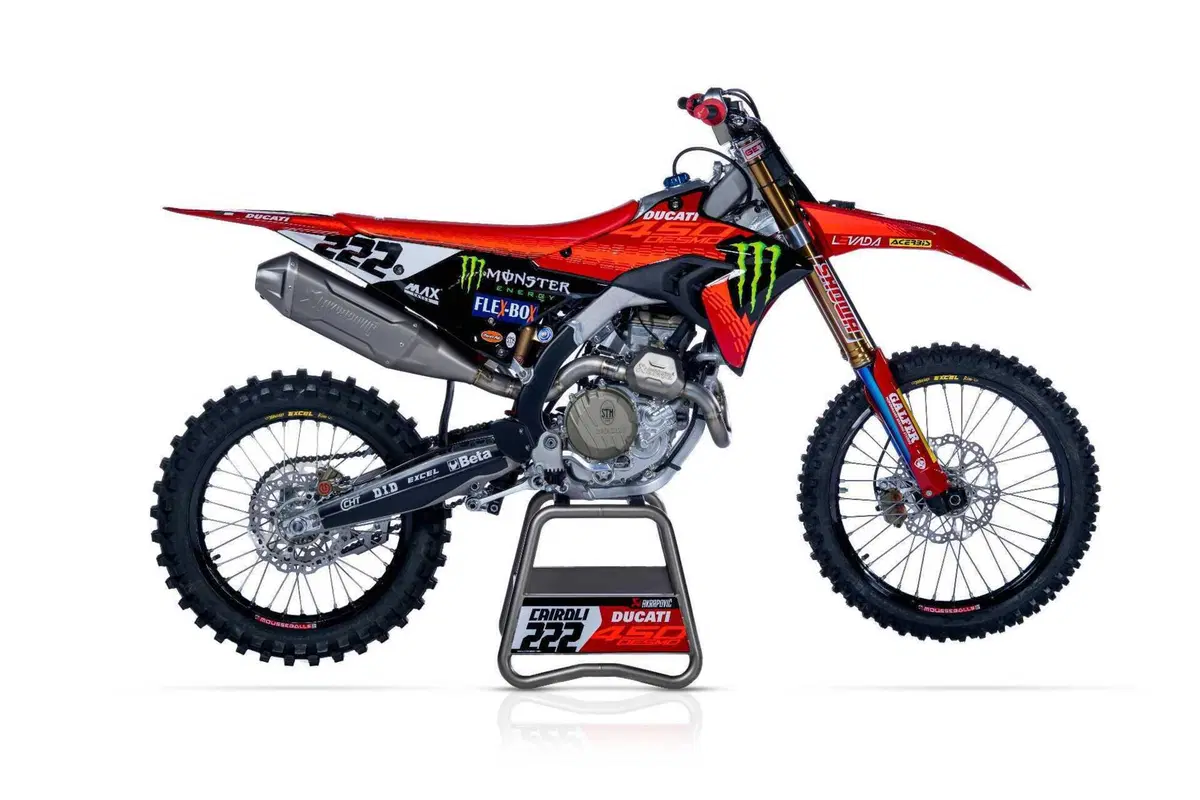 Ducati Desmo 450 MX, svelata la versione da gara (5)