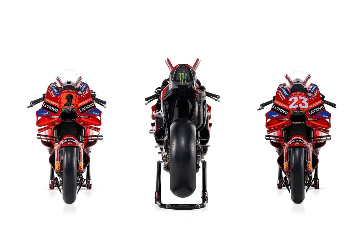 MotoGP 2024. Ecco le nuove GP24 Ducati: Pecco Bagnaia ed Enea Bastianini sono pronti! [GALLERY] (3)