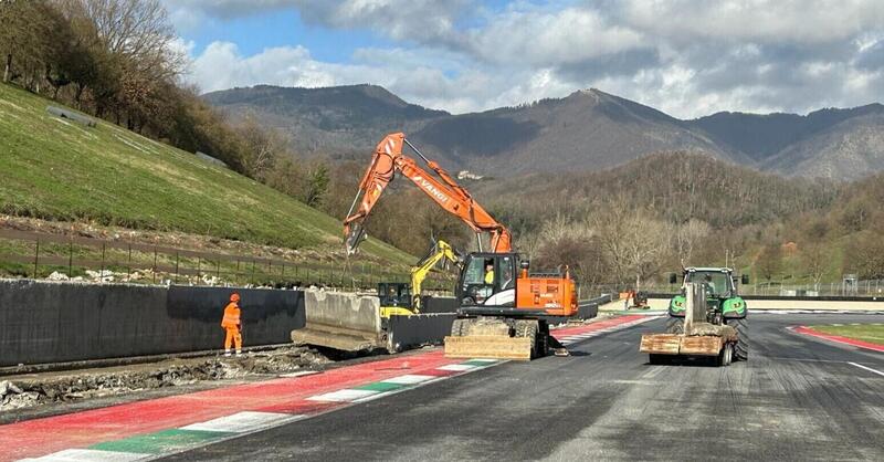 MotoGP 2024. Pista del Mugello sempre pi&ugrave; sicura: lavori alla via di fuga della San Donato e all&#039;Arrabbiata