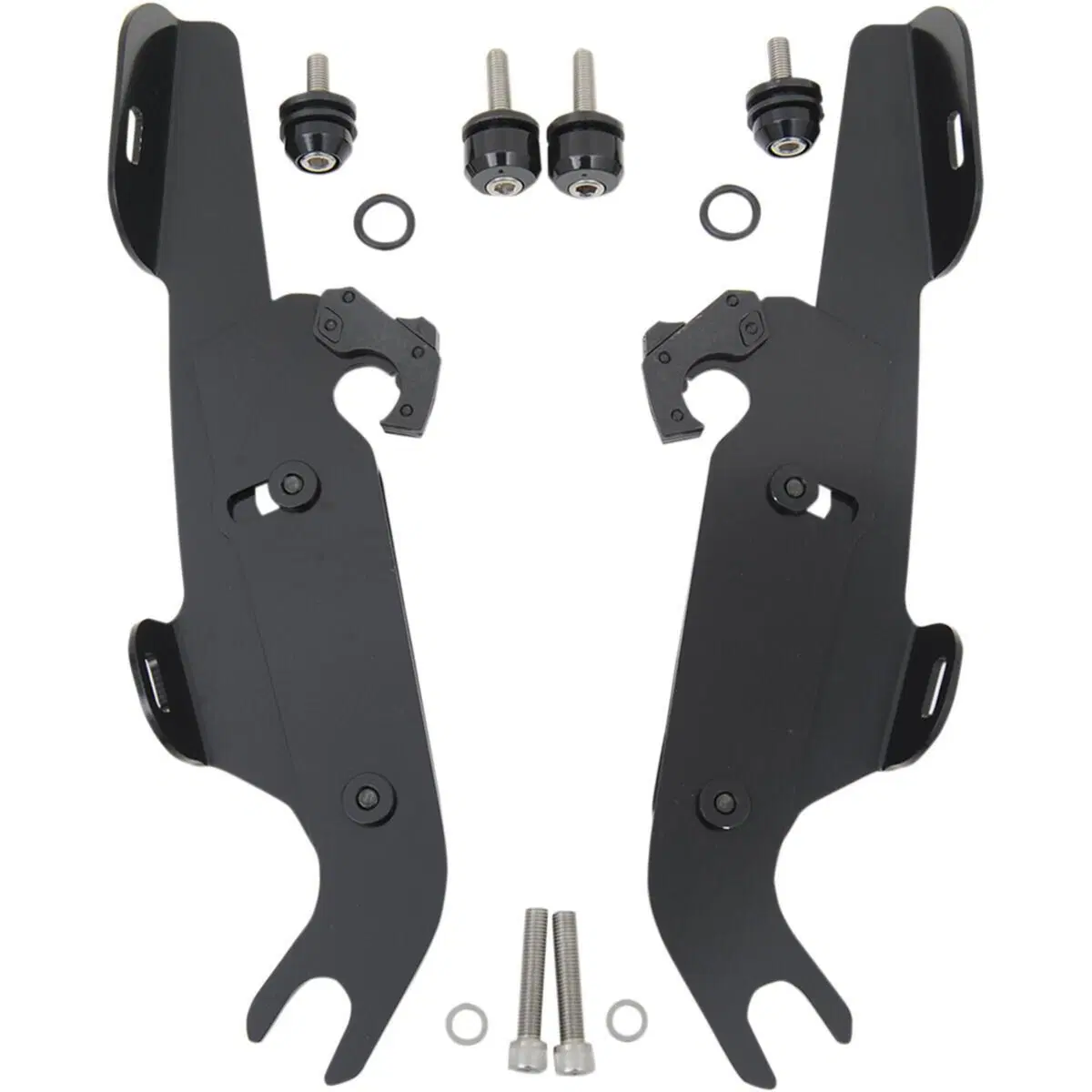 kit sgancio rapido nero per Batwing Memphis Shades 