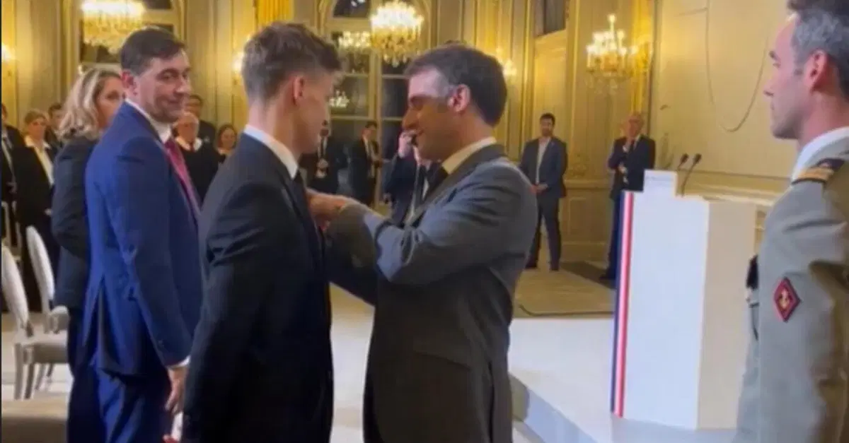 MotoGP 2024. Fabio Quartararo nominato cavaliere da Macron: "Vive la France, vive la R&eacute;publique" [VIDEO]