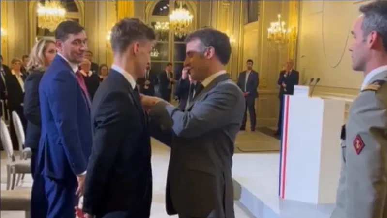 MotoGP 2024. Fabio Quartararo nominato cavaliere da Macron: "Vive la France, vive la R&eacute;publique" [VIDEO]