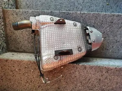 terminale scarico zx6 r 2007/2008 nuova mai montat Kawasaki