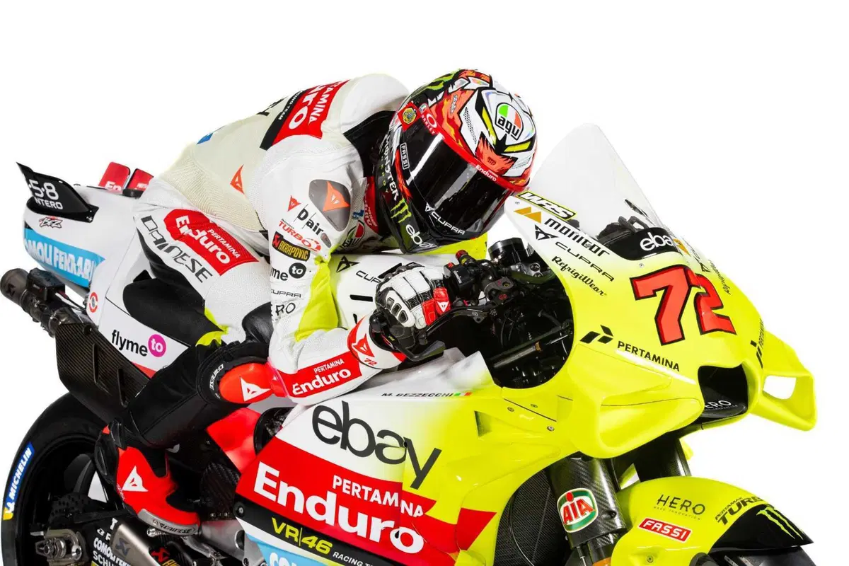 MotoGP 2024, presentato il VR46 Racing Team: le Ducati di Bezzecchi e Di Giannantonio [GALLERY] (9)
