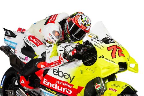 MotoGP 2024, presentato il VR46 Racing Team: le Ducati di Bezzecchi e Di Giannantonio [GALLERY] (9)