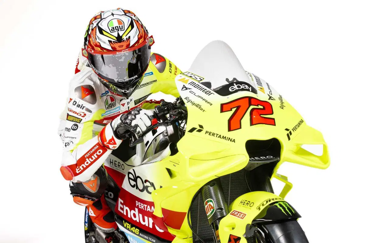 MotoGP 2024, presentato il VR46 Racing Team: le Ducati di Bezzecchi e Di Giannantonio [GALLERY] (11)