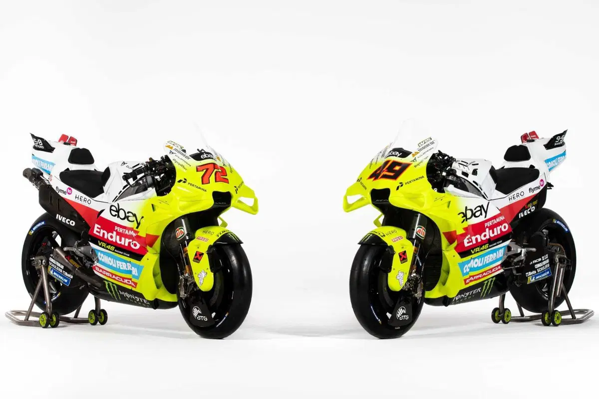 MotoGP 2024, presentato il VR46 Racing Team: le Ducati di Bezzecchi e Di Giannantonio [GALLERY] (16)