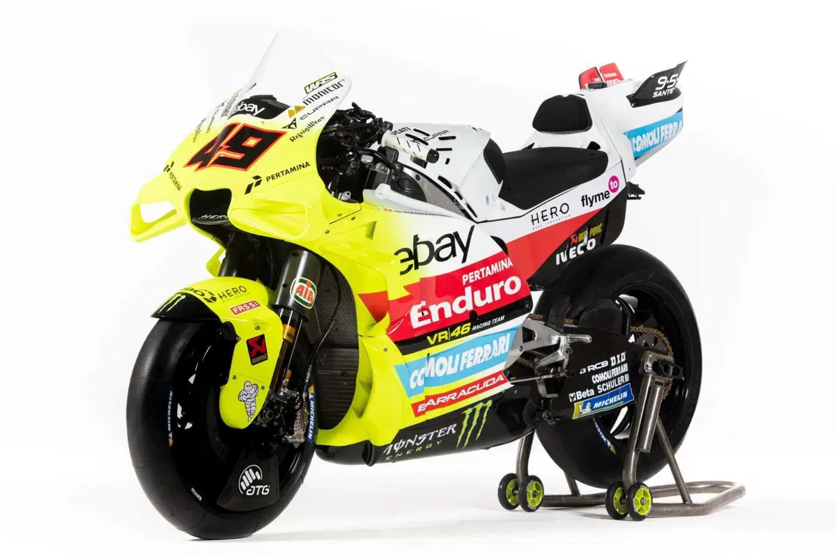 MotoGP 2024, presentato il VR46 Racing Team: le Ducati di Bezzecchi e Di Giannantonio [GALLERY] (21)
