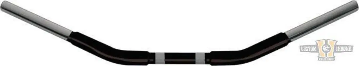 Manubrio Dragster 1-1/4" Largo 77cm nero, per Acce 