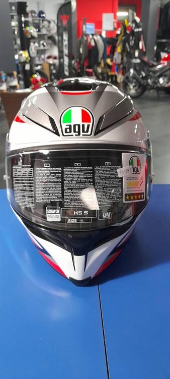 K5 S AGV E2205 MULTI MPLK - PLASMA WHITE/BLACK/RED (2)