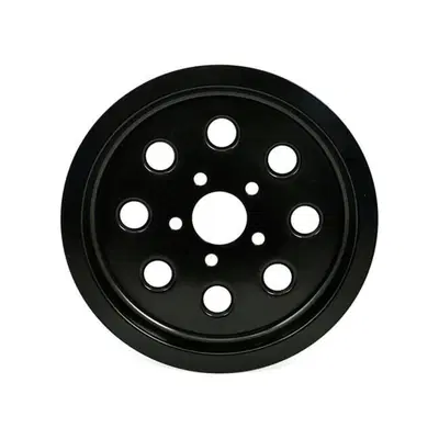 Copertura puleggia 65 denti nera per Softail dal 1 