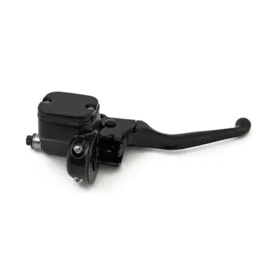Pompa freno stile OEM nero per disco singolo da 9/ 