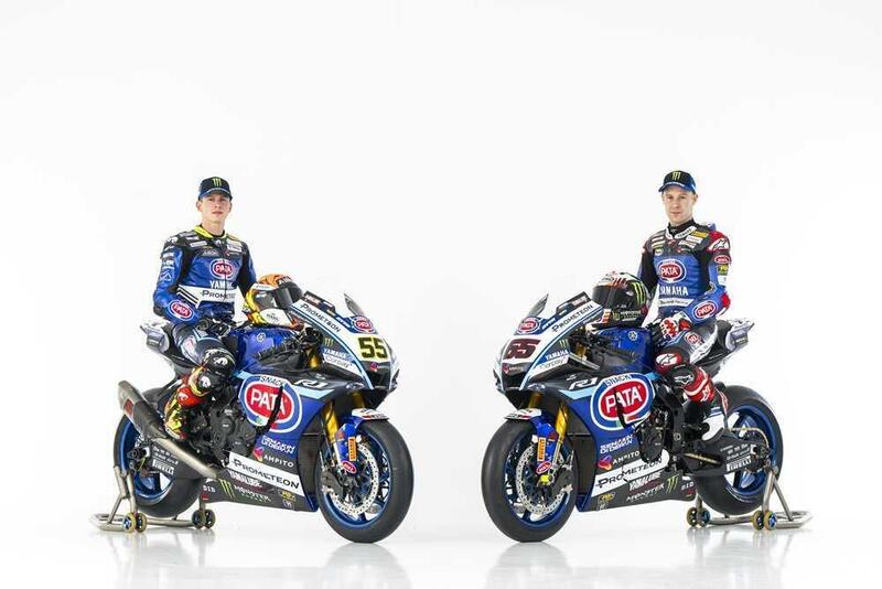 SBK 2024. Presentato il Pata Prometeon Yamaha WorldSBK Team: ecco la livrea della R1 di Rea e Locatelli [GALLERY]