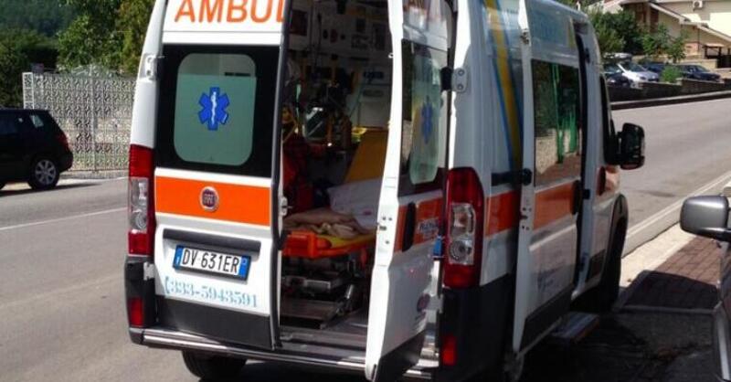 92enne alla guida del furgone, piomba su 3 motociclisti, forse un malore, lui muore