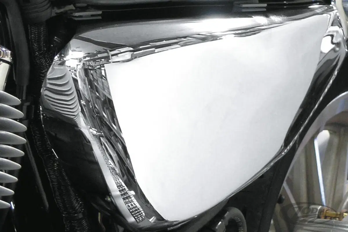 Coperchio batteria cromato per Sportster dal 2004 Drag Specialties