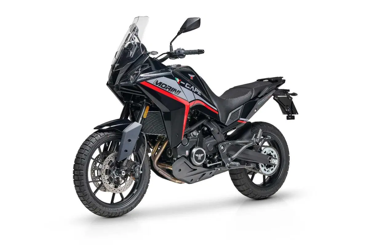 Moto Morini: la X-Cape Black Ebony arriva in concessionaria (5)