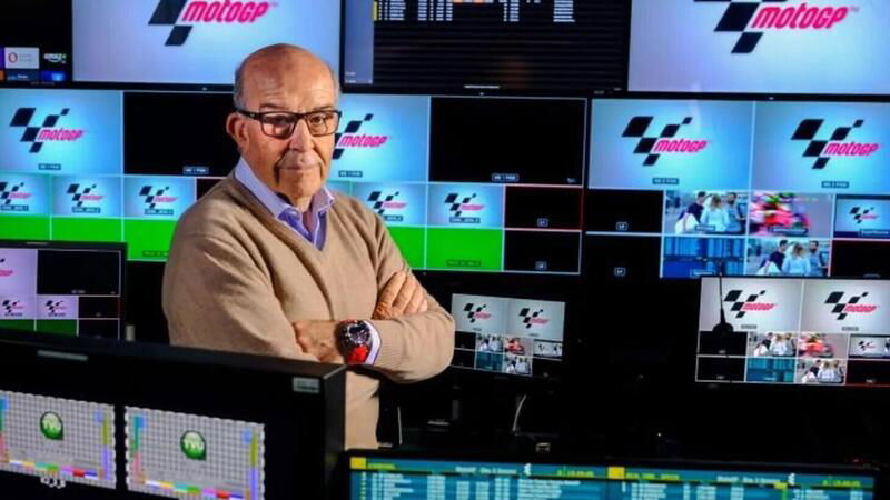 MotoGP 2024. Carmelo Ezpeleta senza giri di parole: &ldquo;2027? Ridurremo l&rsquo;aerodinamica. Abbassatori? Vorremmo toglierli&rdquo;