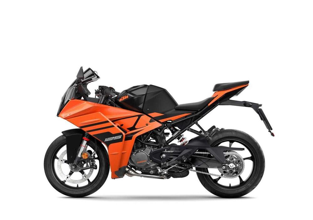 Ktm rc 125 orange black discount