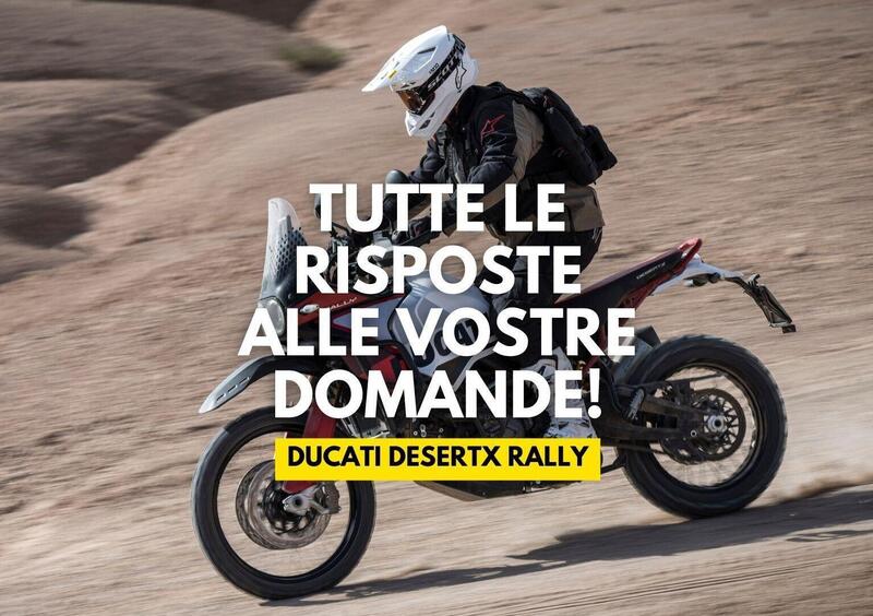 Ducati DesertX Rally: il Perfetto risponde alle vostre domande! 