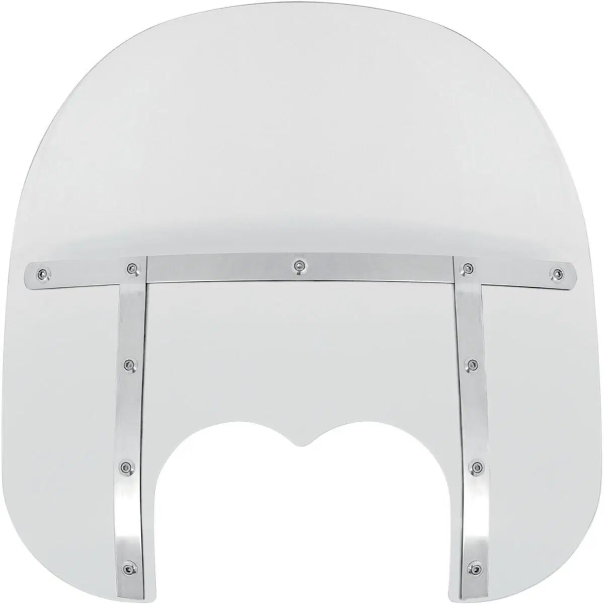 Parabrezza Memphis Fats alto 38 cm trasparente per 